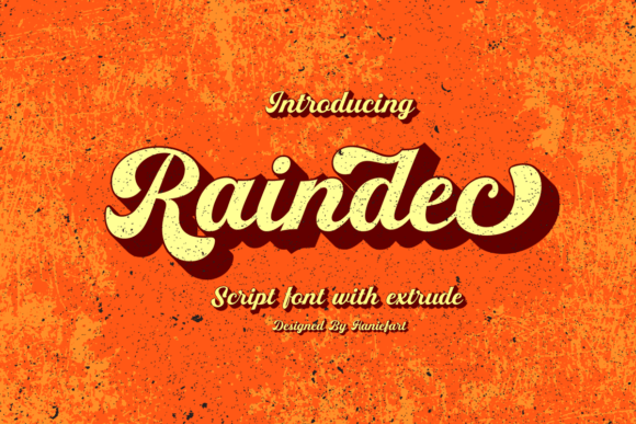 Raindec Font - Featured Image