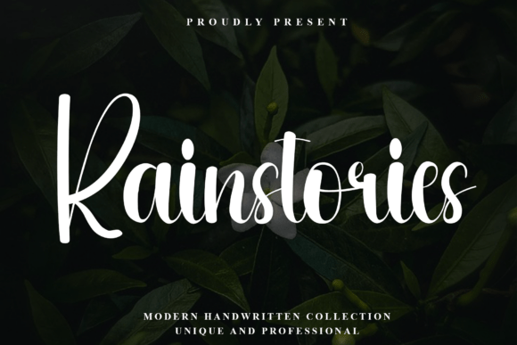 Rainstories Font - Featured Image