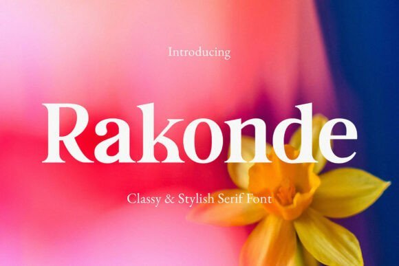 Rakonde Font - Featured Image