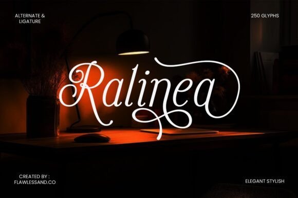 Ralinea Font - Featured Image