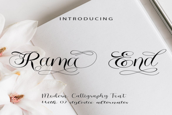 Rama End Font - Featured Image