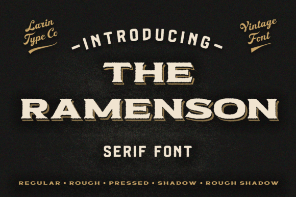 Ramenson Font - Featured Image
