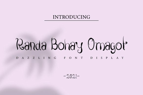 Randa Bohay Omagot Font - Featured Image