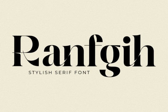 Ranfgih Font - Featured Image