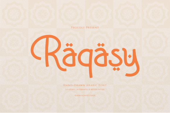 Raqasy Font - Featured Image