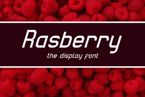 Rasberry Font - Featured Image
