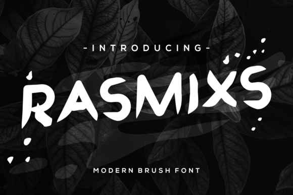 Rasmixs Font - Featured Image