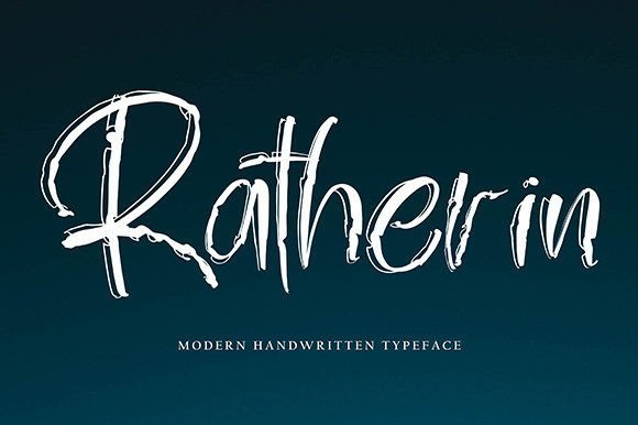 Ratherin Font - Featured Image