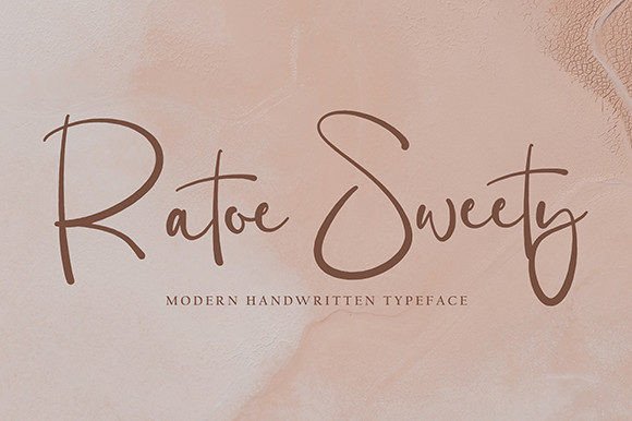 Ratoe Swetty Font - Featured Image