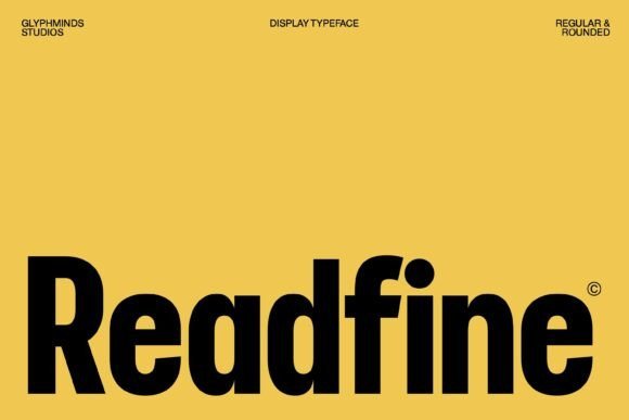 Readfine Font - Featured Image
