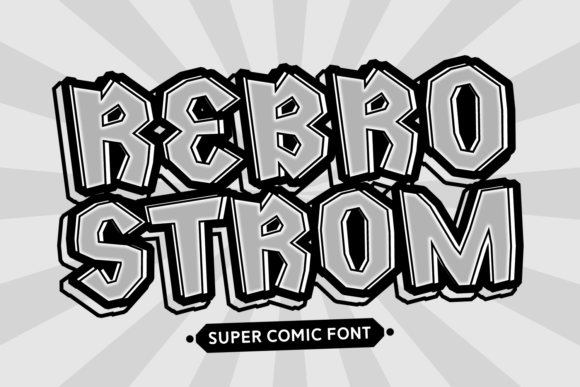 Rebro Strom Font - Featured Image