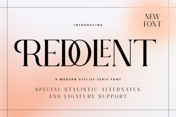 Redolent Font - Featured Image
