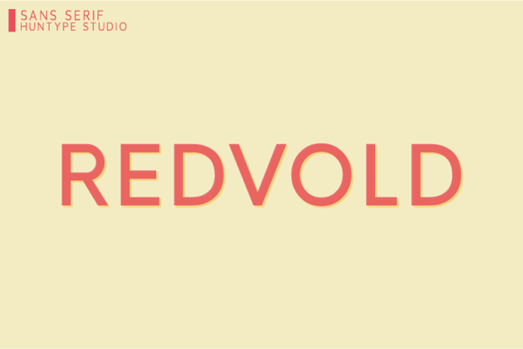 Redvold Font - Featured Image