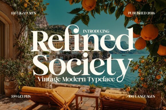 Refined Society Font - Featured Image