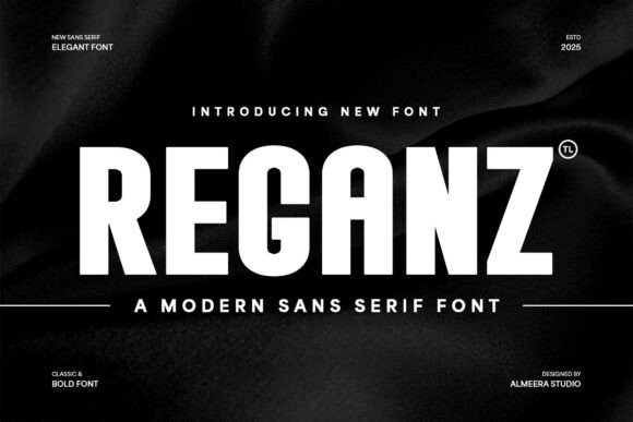 Reganz Font - Featured Image