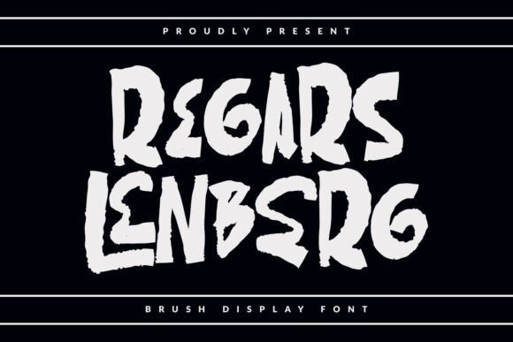 Regars Lenberg Font - Featured Image