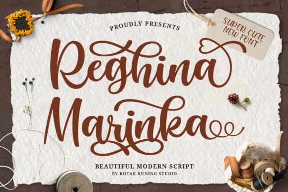 Reghina Marinka Font - Featured Image