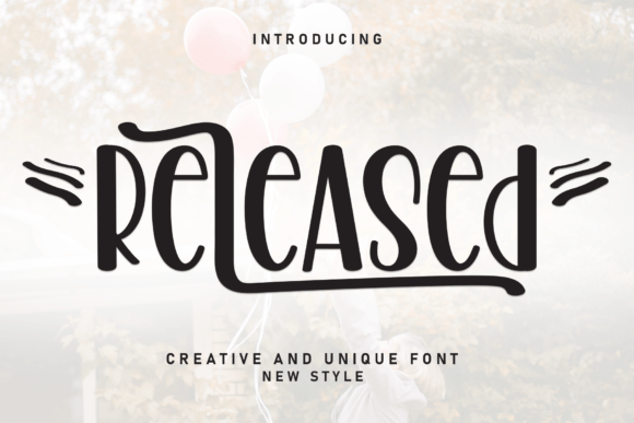 Released Font - Featured Image