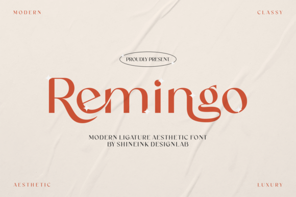 Remingo Font - Featured Image