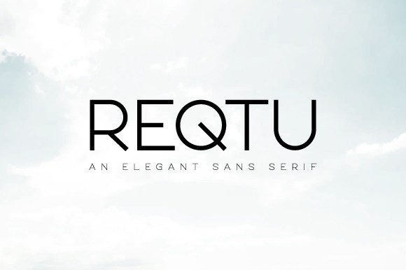 Reqtu Font - Featured Image