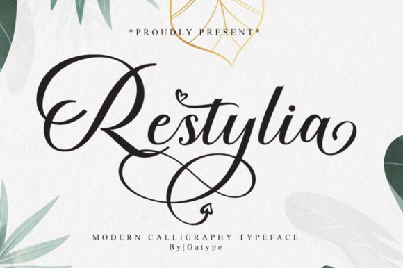 Restylia Font - Featured Image