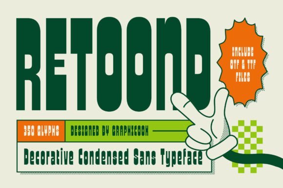 Retoond Font - Featured Image