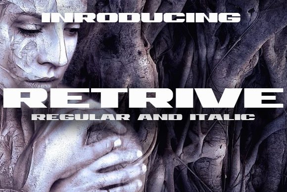 Retrive Font - Featured Image