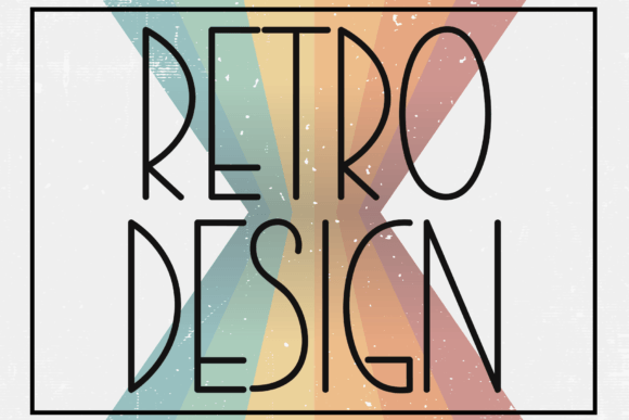 Retro Design Font - Featured Image