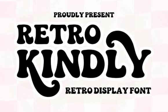 Retro Kindly Font - Featured Image