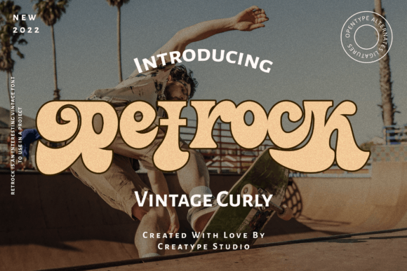 Retrock Font - Featured Image