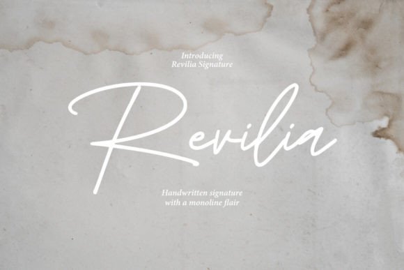 Revilia Font - Featured Image