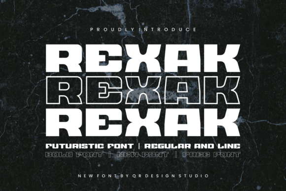 Rexak Font - Featured Image