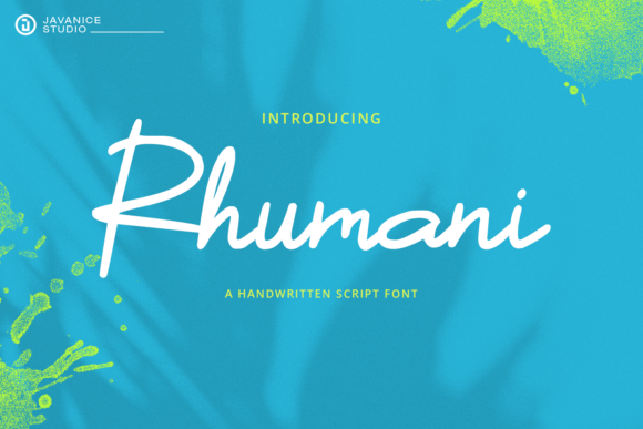 Rhumani Font - Featured Image