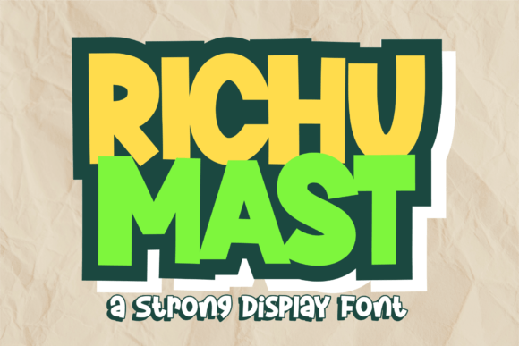 Richu Mast Font - Featured Image