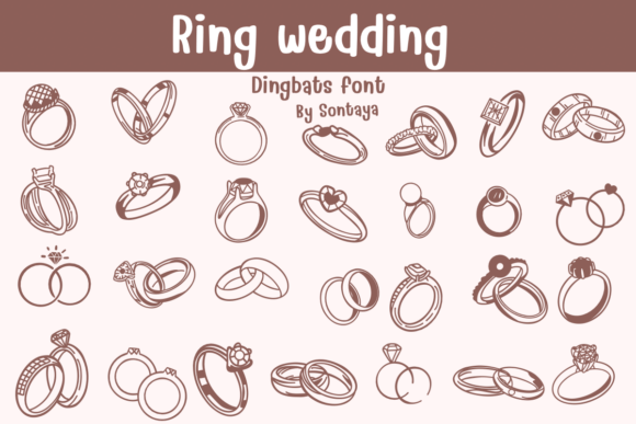 Ring Wedding Font - Featured Image