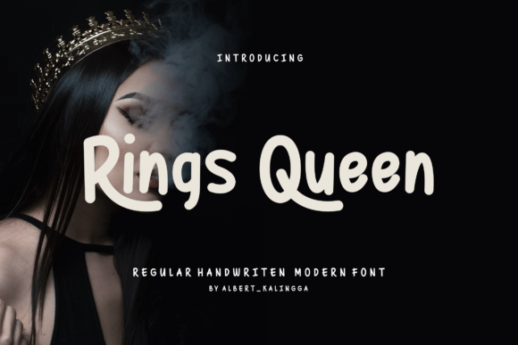Rings Queen Font - Featured Image