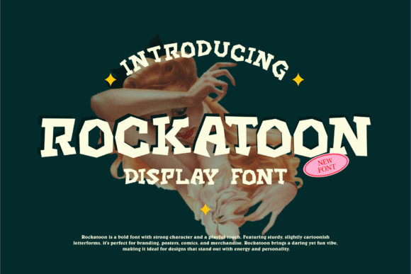 Rockatoon Font - Featured Image