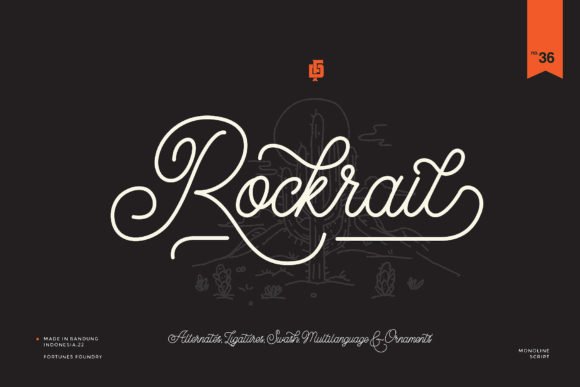 Rocktrail Script Font - Featured Image