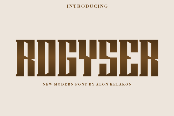 Rogyser Font - Featured Image