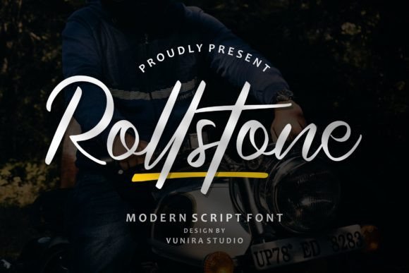 Rollstone Font - Featured Image