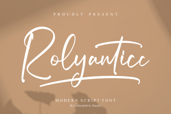 Rolyanticc Font - Featured Image