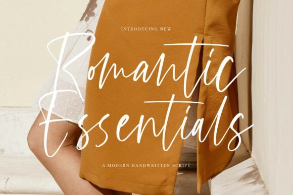 Romantic Essentials Font - Featured Image