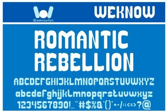 Romantic Rebellion Font - Featured Image
