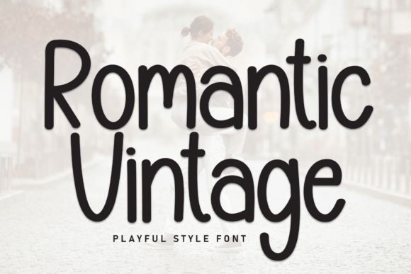 Romatic Vintage Font - Featured Image