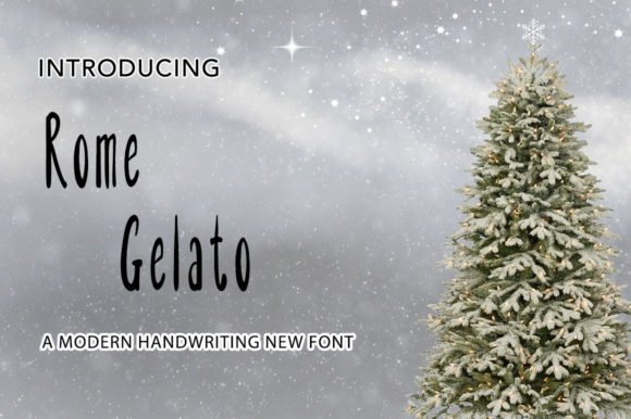Rome Gelato Font - Featured Image