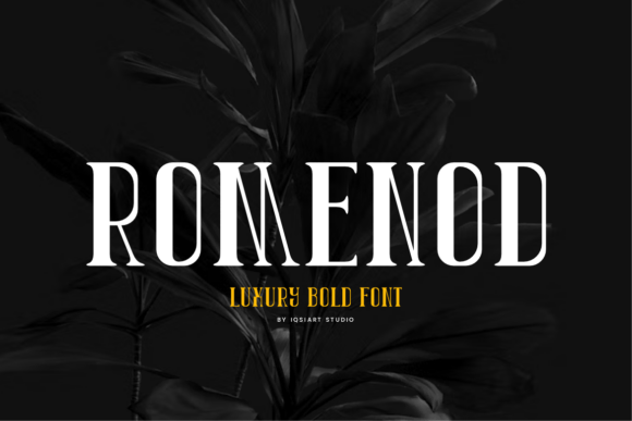 Romenod Font - Featured Image