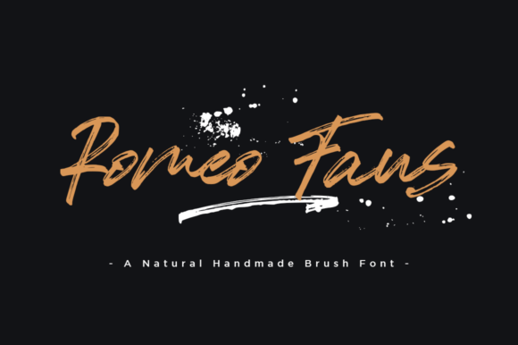 Romeo Fans Font - Featured Image