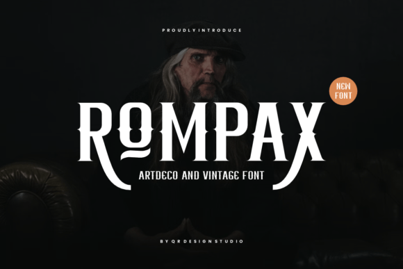 Rompax Font - Featured Image