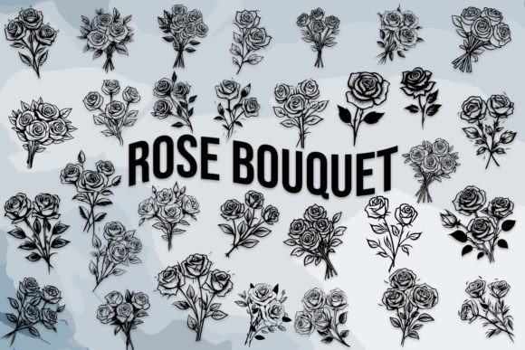 Rose Bouquet Font - Featured Image