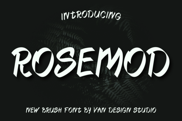 Rosemod Font - Featured Image